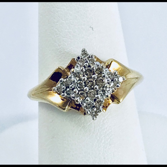 Fine Jewelry Jewelry - NWT .40 diamonds and 10kt YG ring